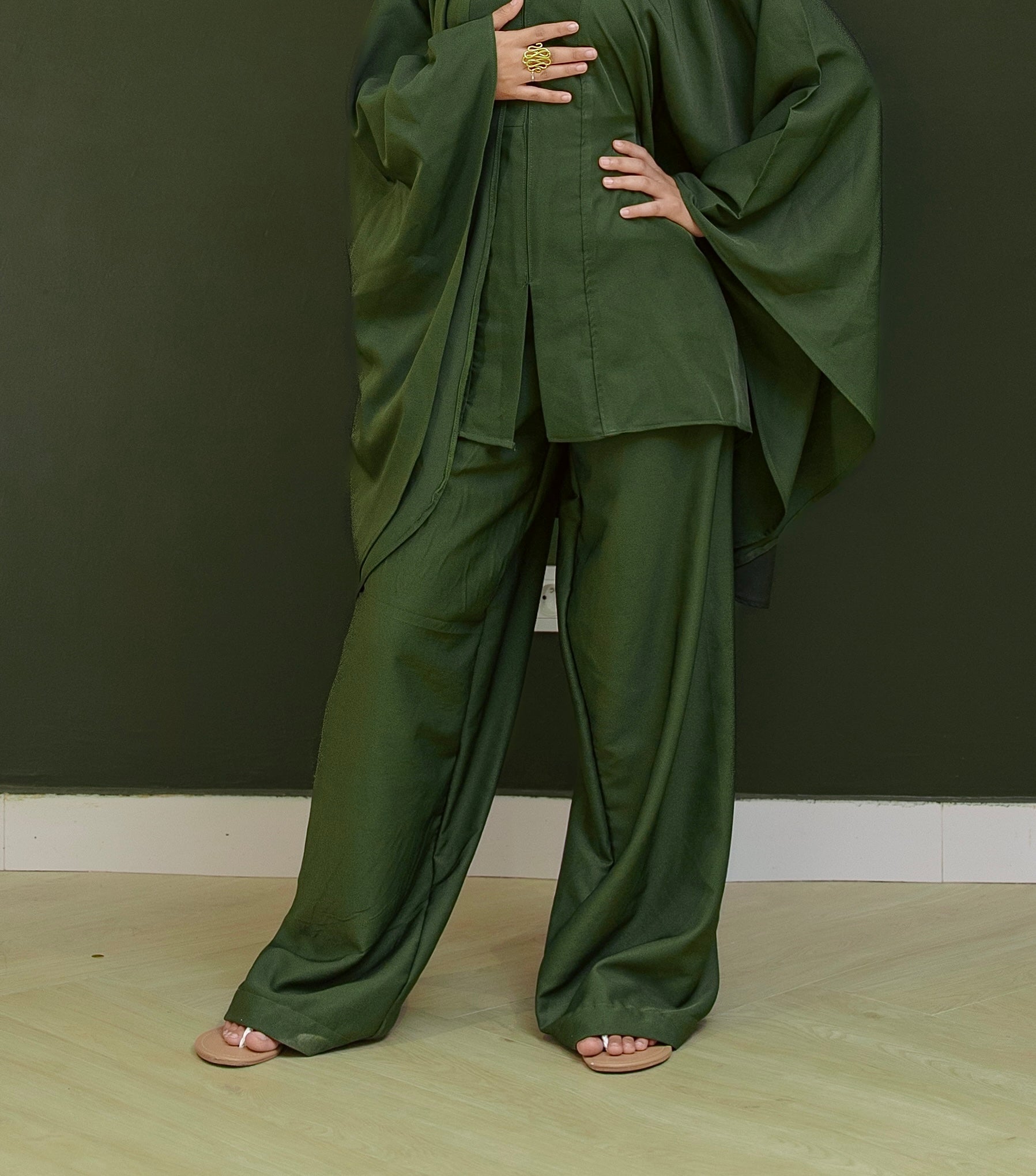 Pantalon Large Fluide