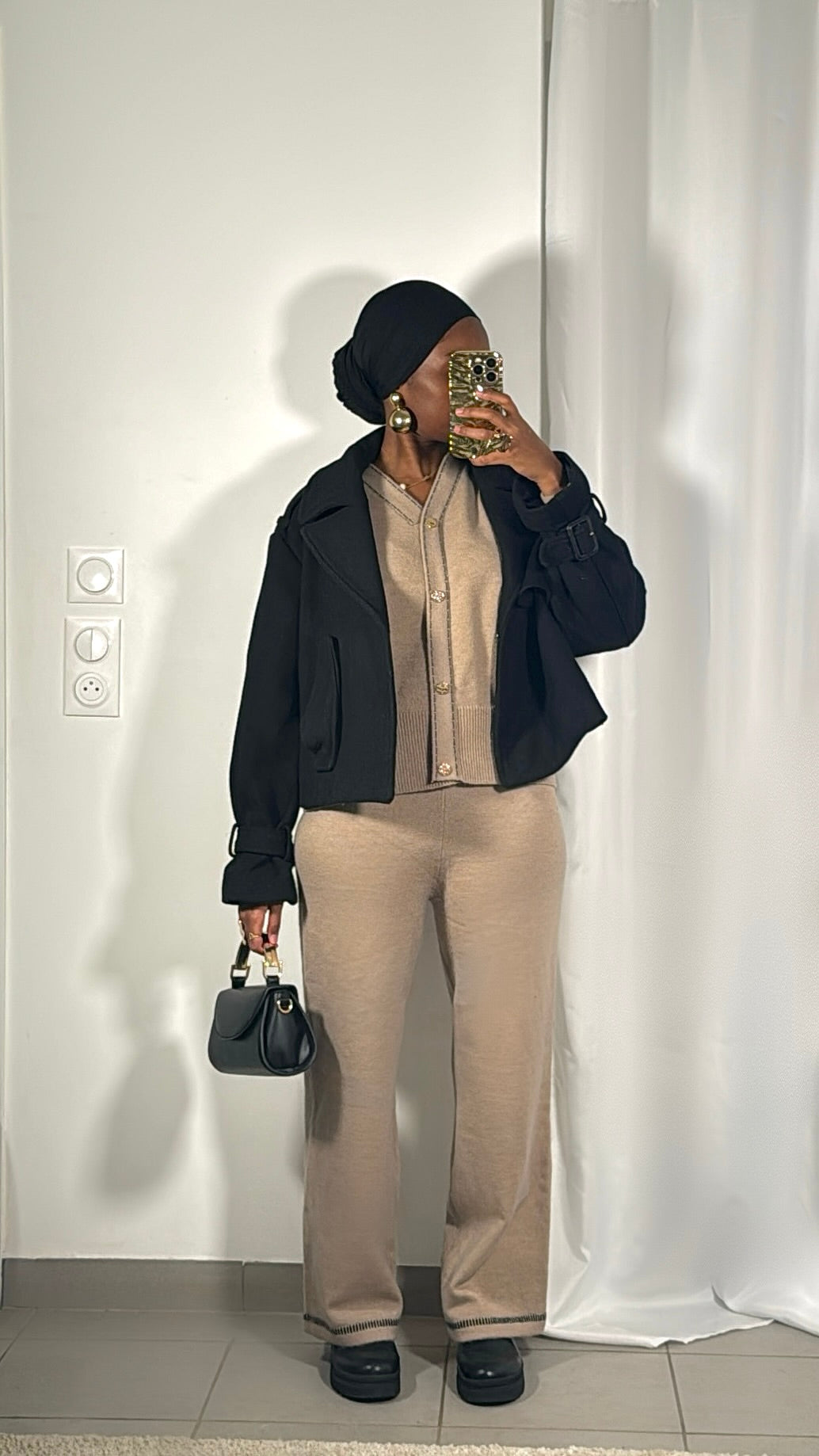 Set Pantalon & Haut en Maille