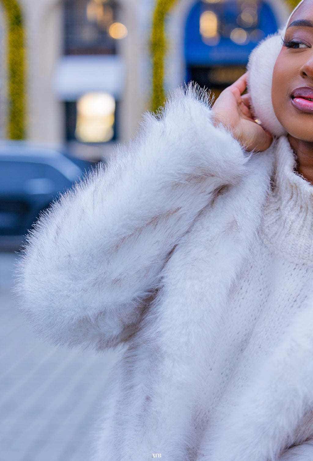 Manteau Fourrure Long