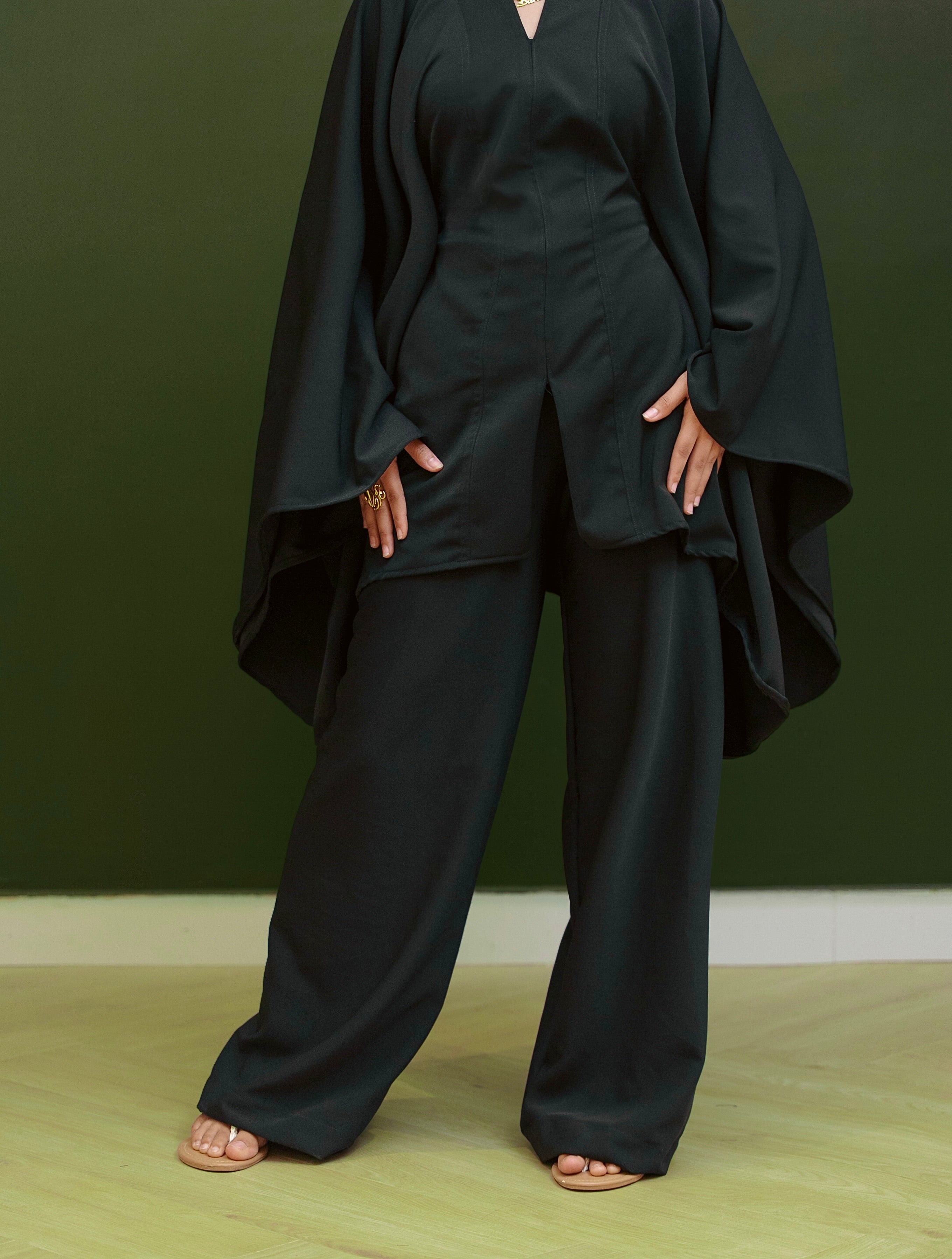 Pantalon Large Fluide