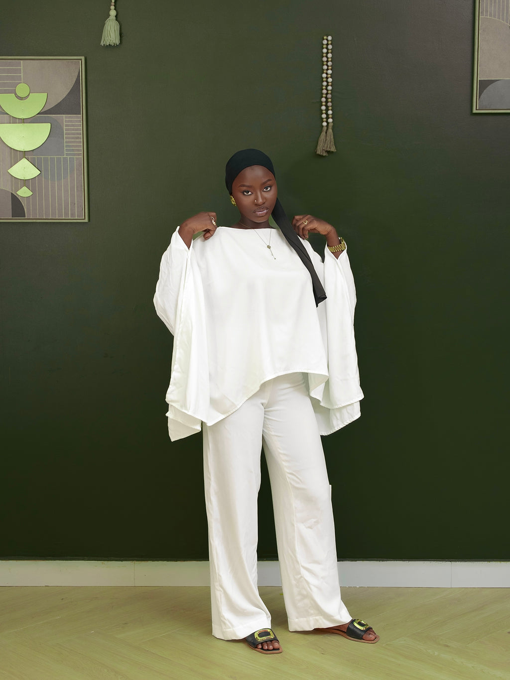 Pantalon Large Fluide