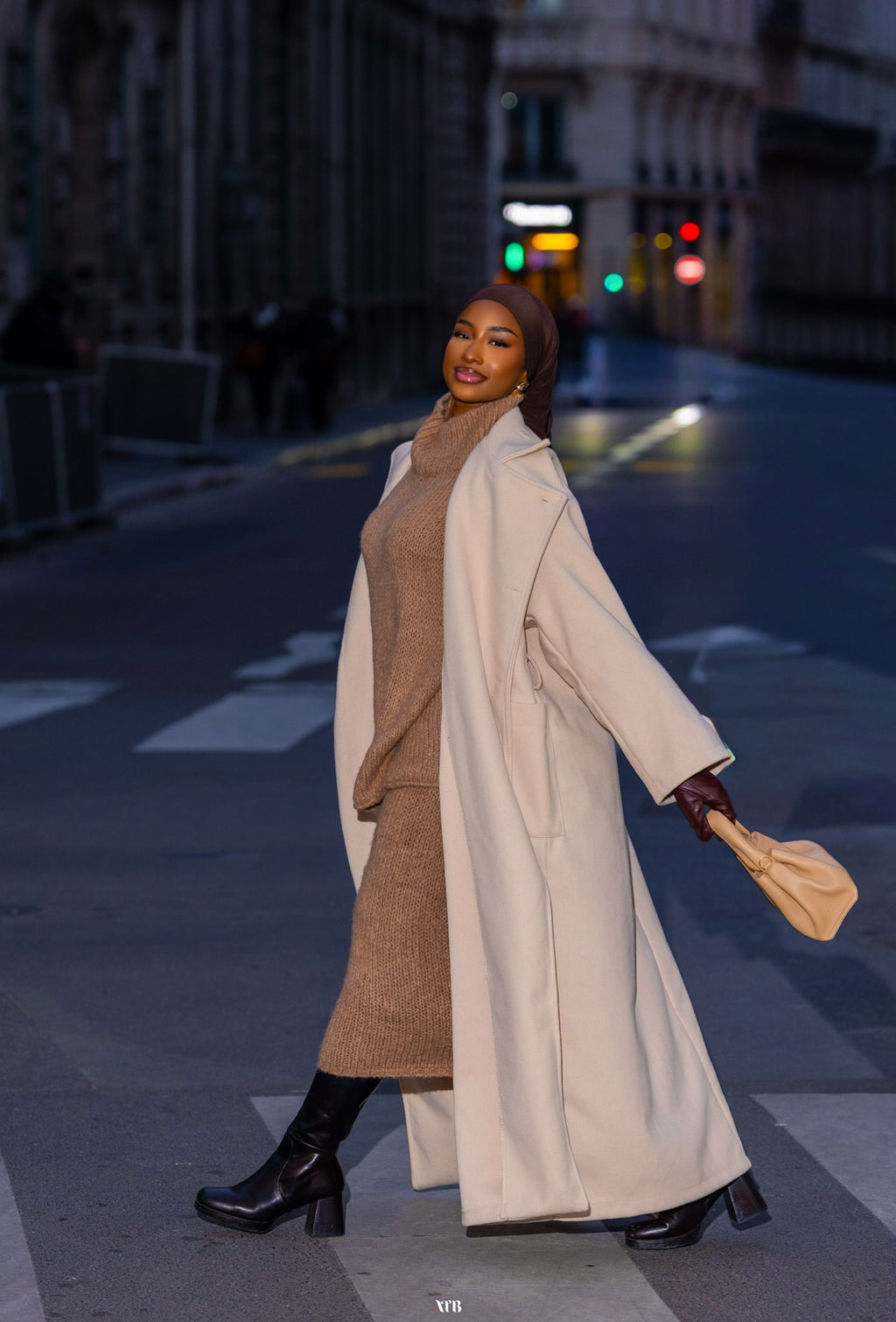 Trench Long à ceinture